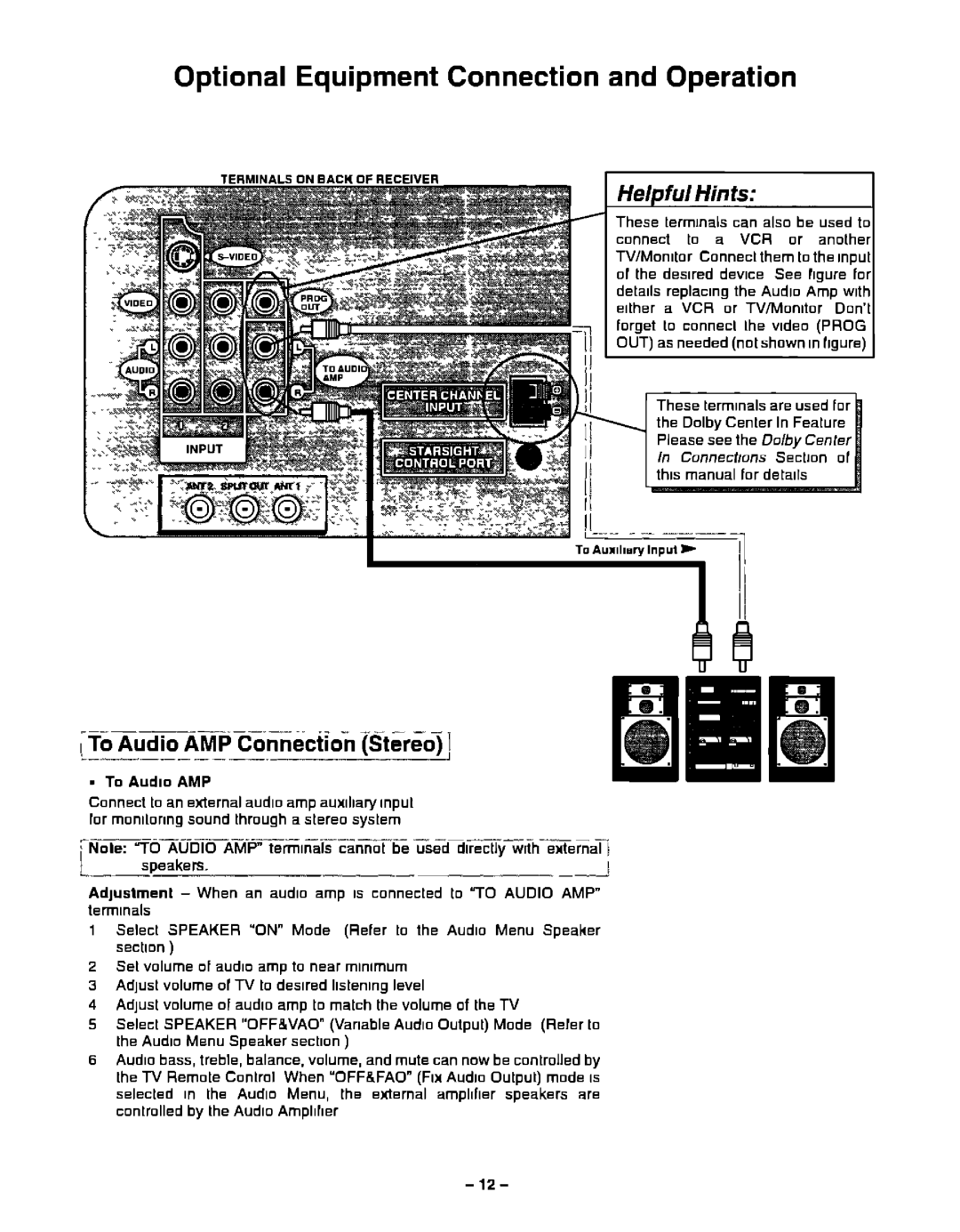 Panasonic CT-31XF43 manual 