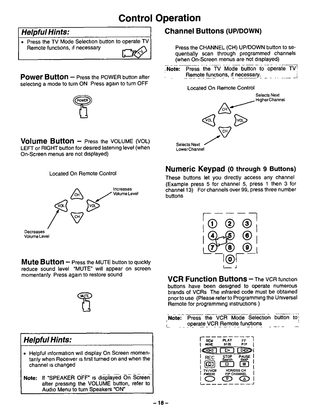 Panasonic CT-31XF43 manual 