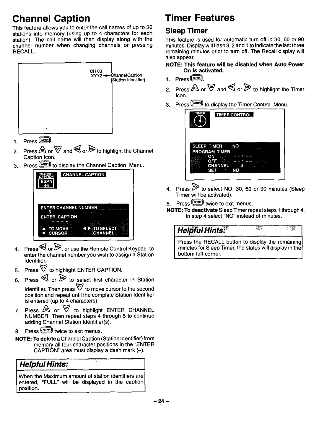 Panasonic CT-3268S, CT-32S21 manual 