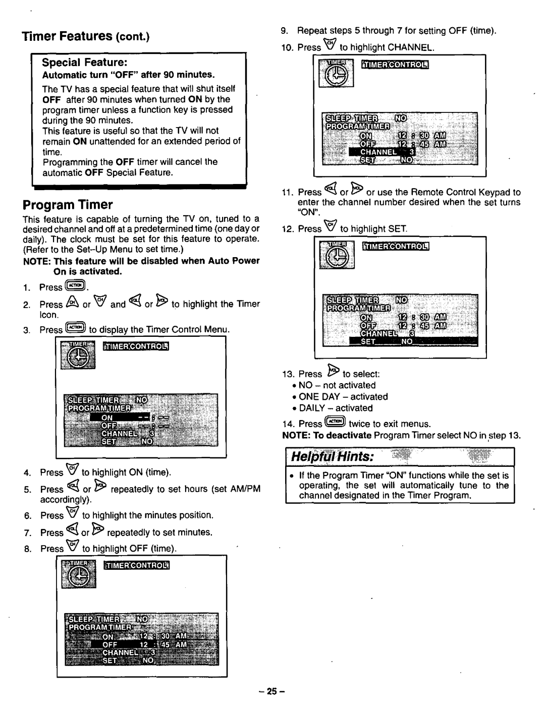 Panasonic CT-32S21, CT-3268S manual 