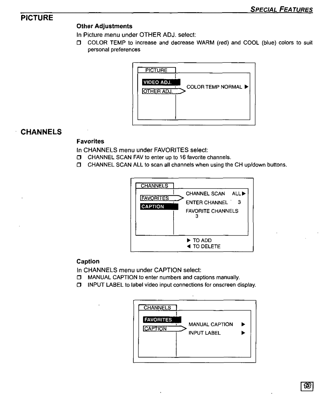 Panasonic CT-32D10U, CT 32D10, CT 27D10, CT-27D10U manual 