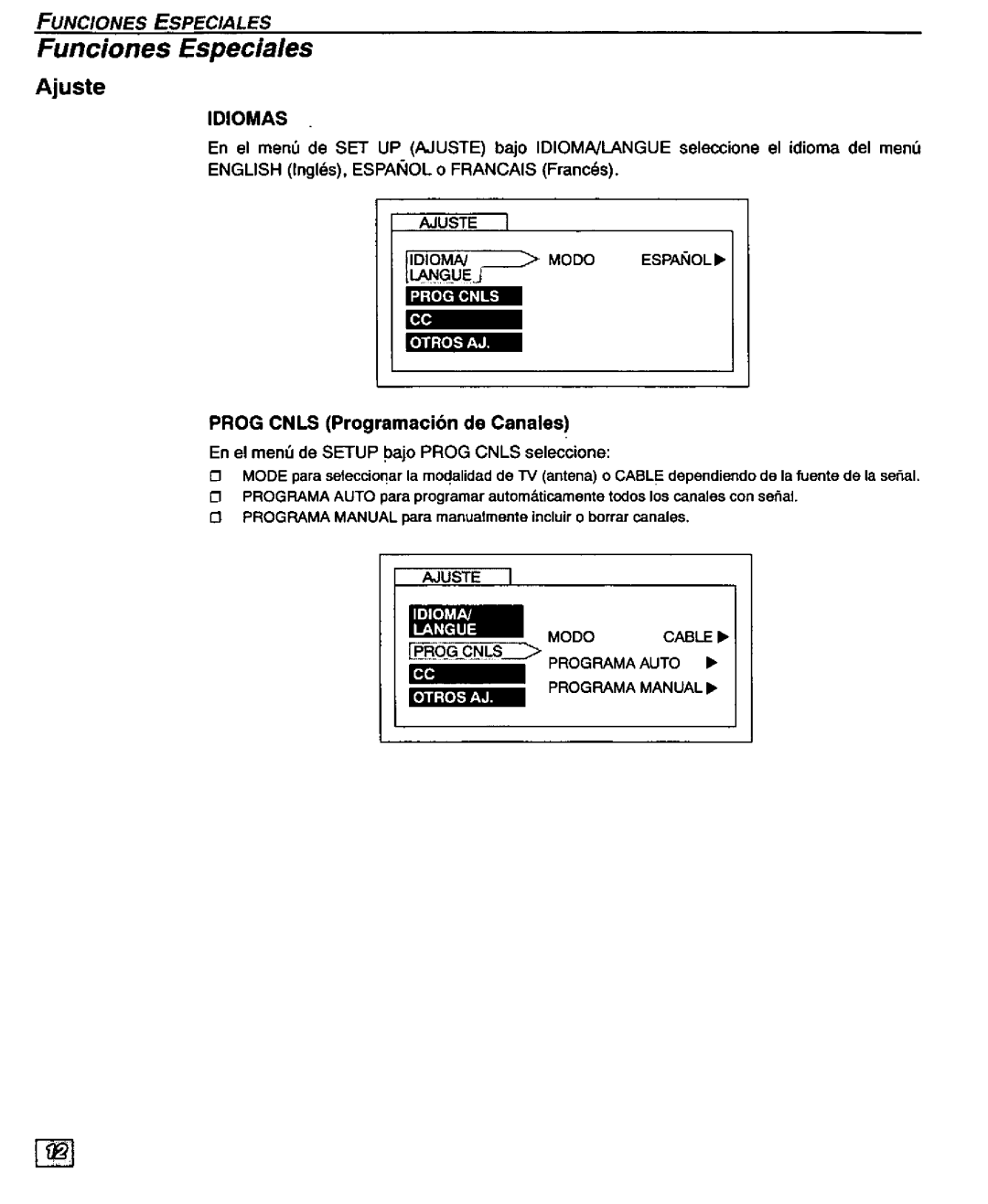 Panasonic CT 32D20, CT 27D20, CT 36D20, CT-36D20U, CT-32D20U, CT-27D20U manual 