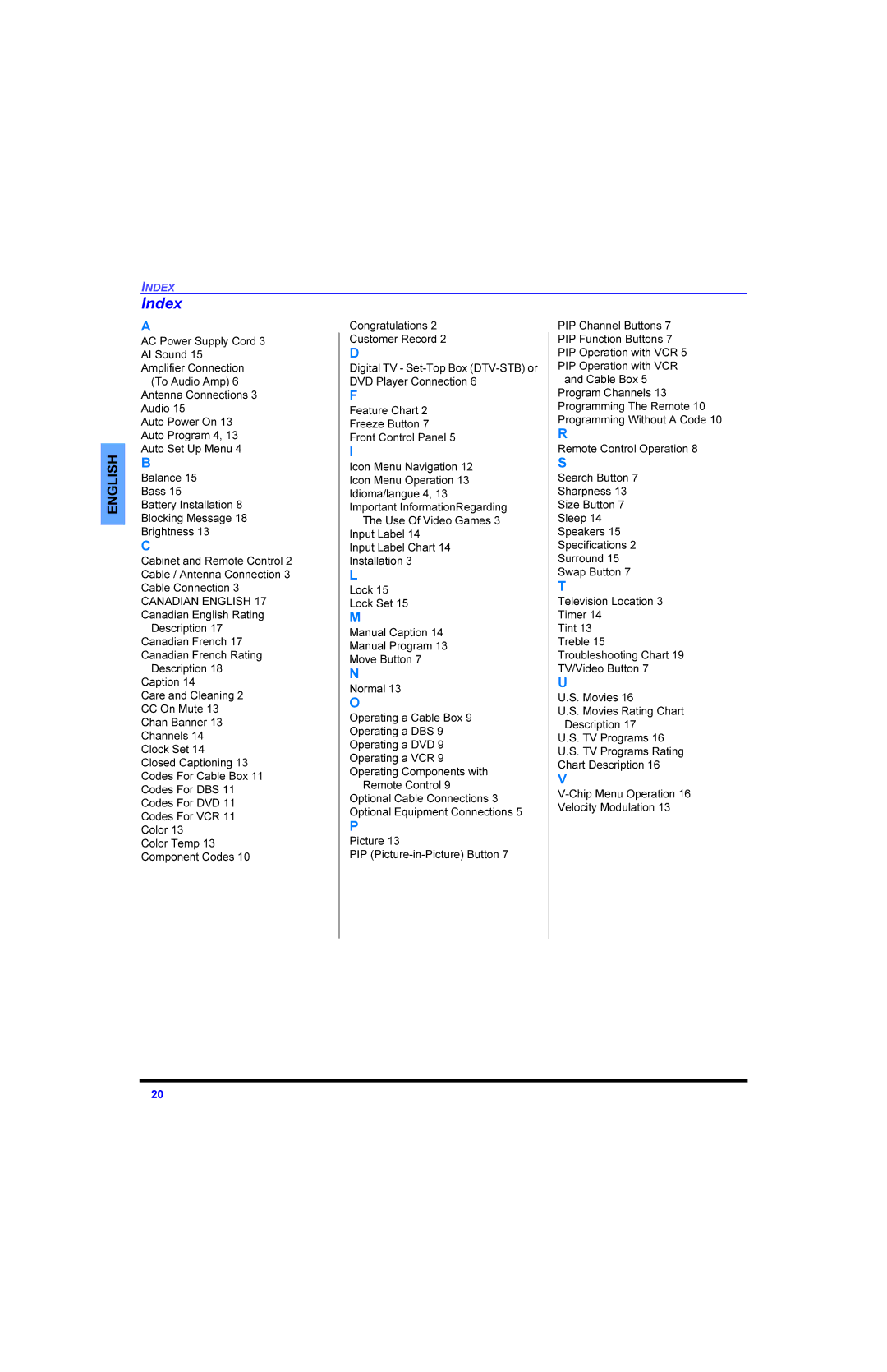 Panasonic CT 36E33, CT 32E33, CT 27E33, CT-G2983 manual Qgh 