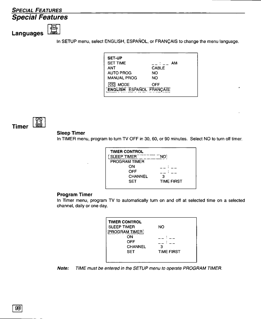 Panasonic CT-G2977X, CT 32G34, CT 27G34, CT 36G34, CT-G2987L, CT-G3387L, CT-G3377X manual 