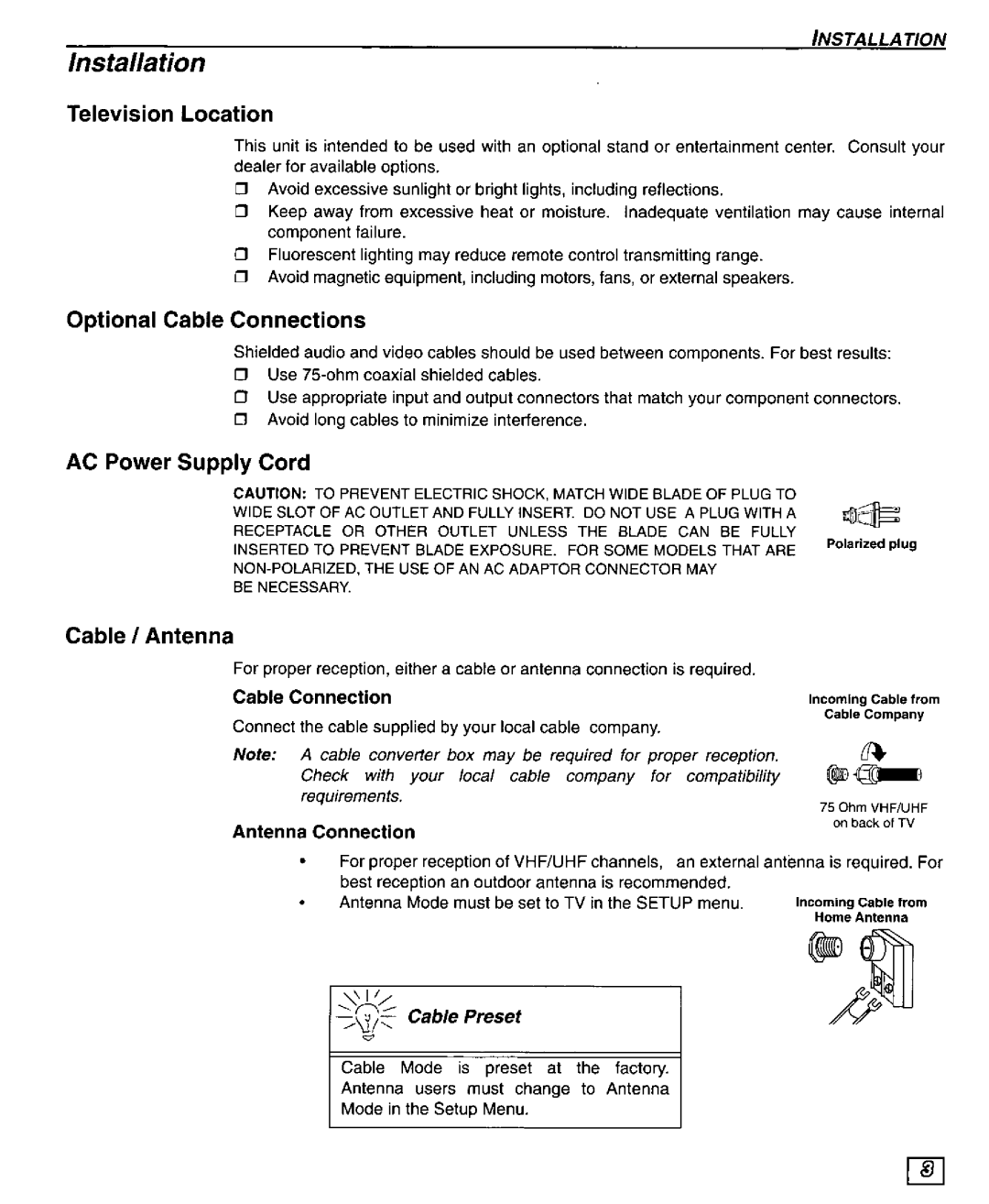 Panasonic CT-G3387L, CT 32G34, CT 27G34, CT 36G34, CT-G2977X, CT-G2987L, CT-G3377X manual 