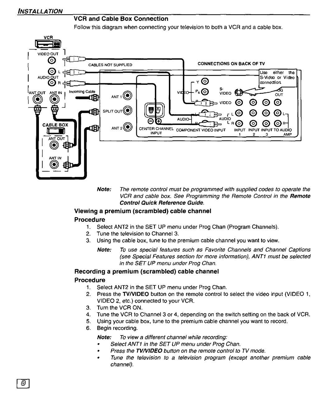 Panasonic CT-32SX30 manual 