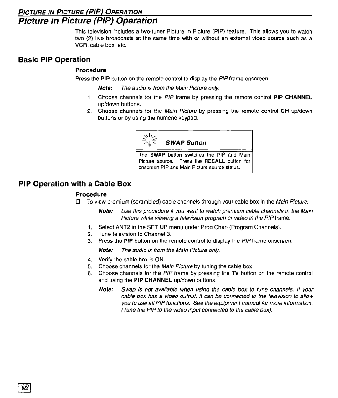 Panasonic CT-32SX30 manual 