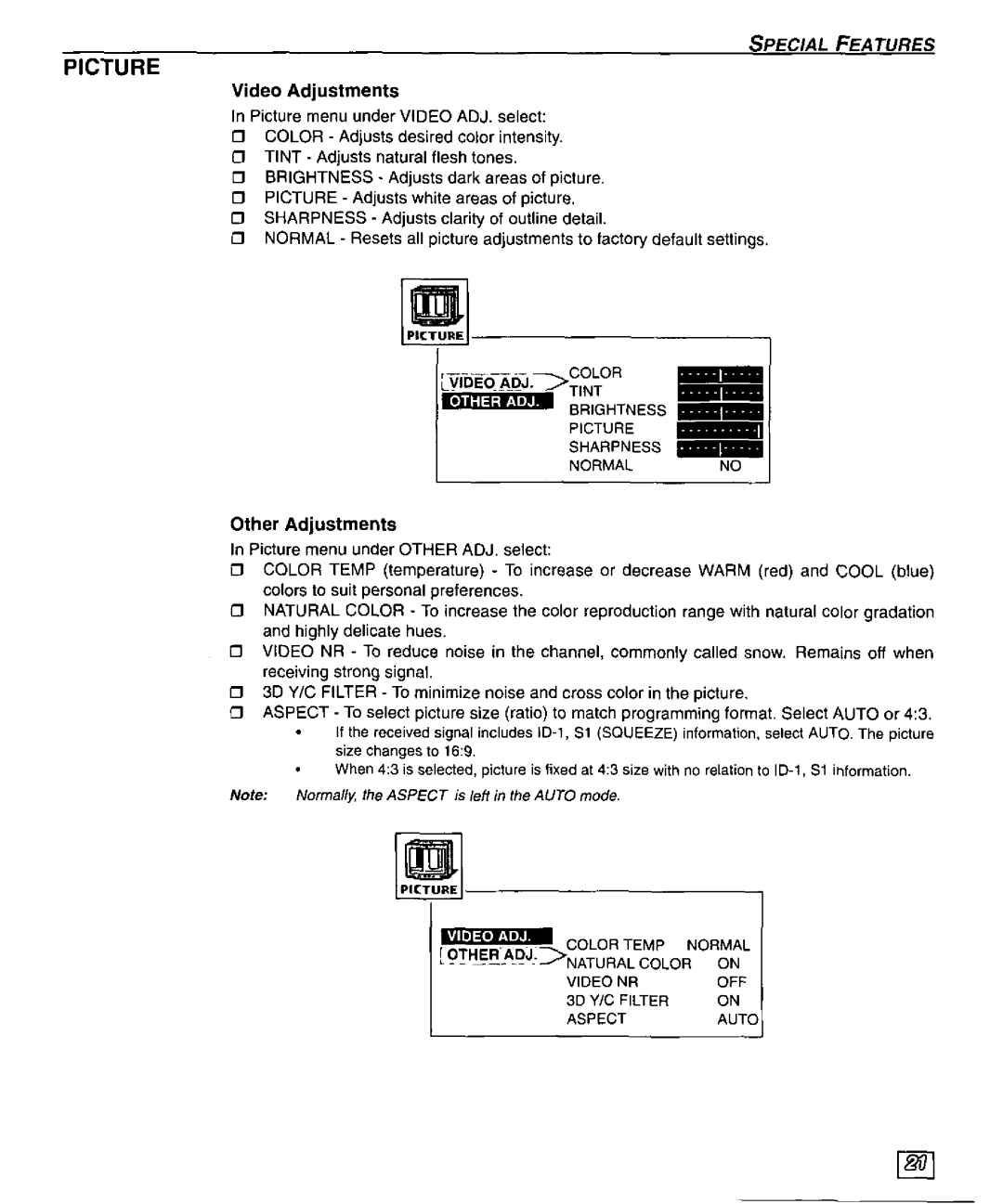 Panasonic CT-32SX30 manual 