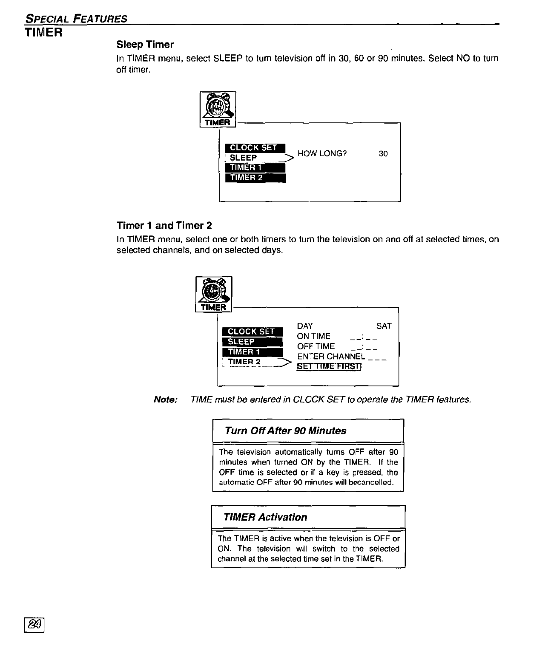 Panasonic CT-32SX30 manual 