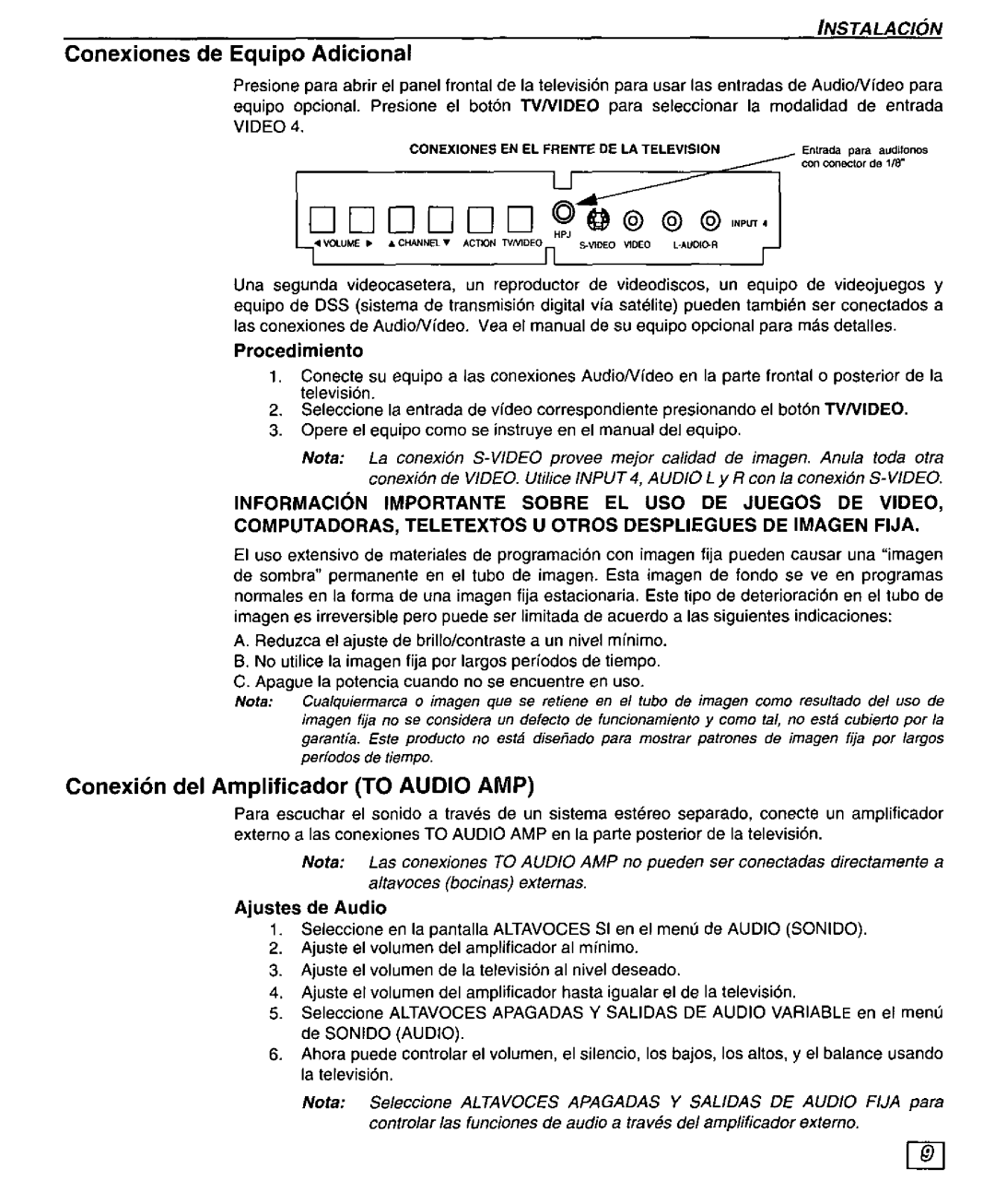 Panasonic CT-32SX30 manual 