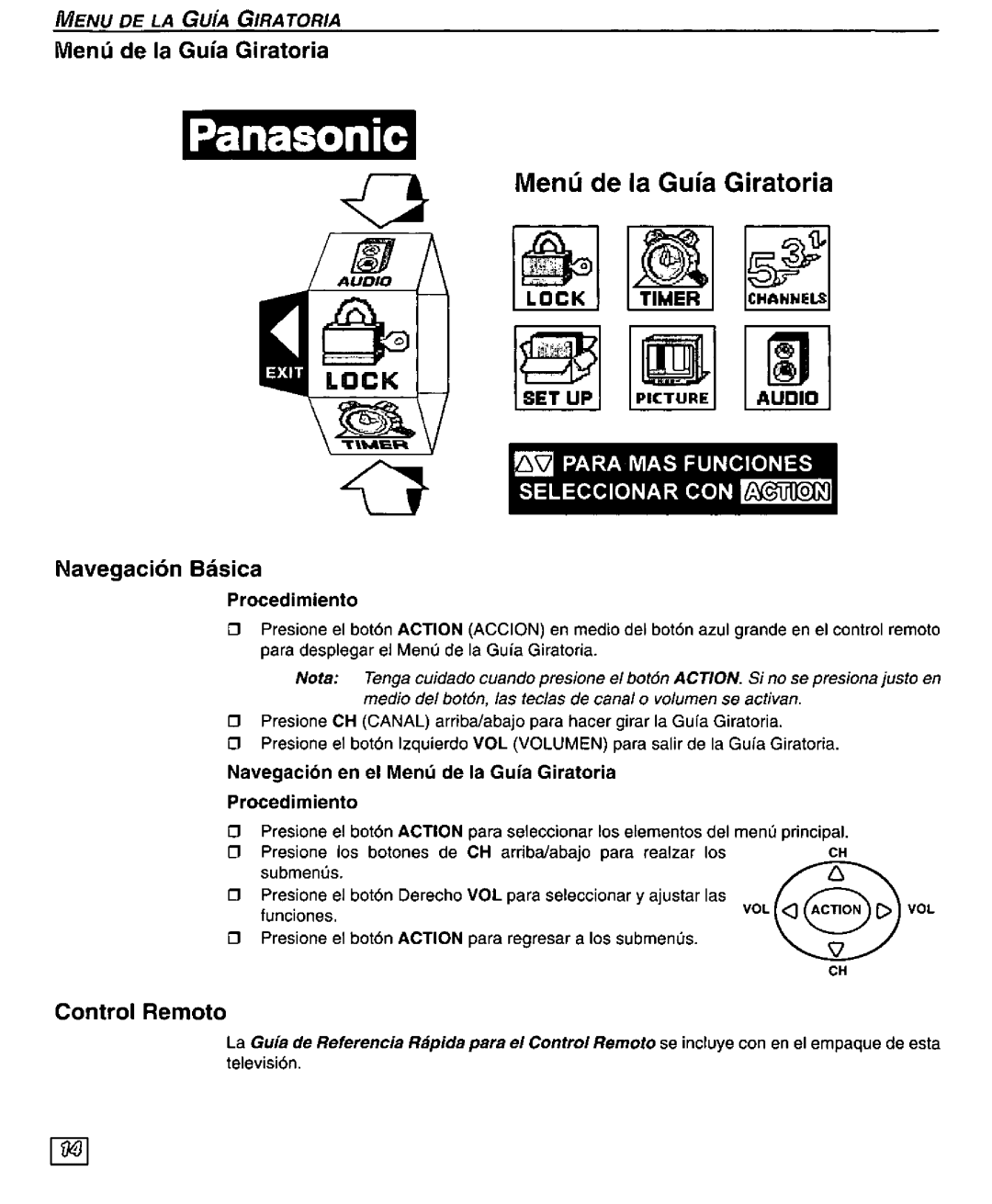 Panasonic CT-32SX30 manual 