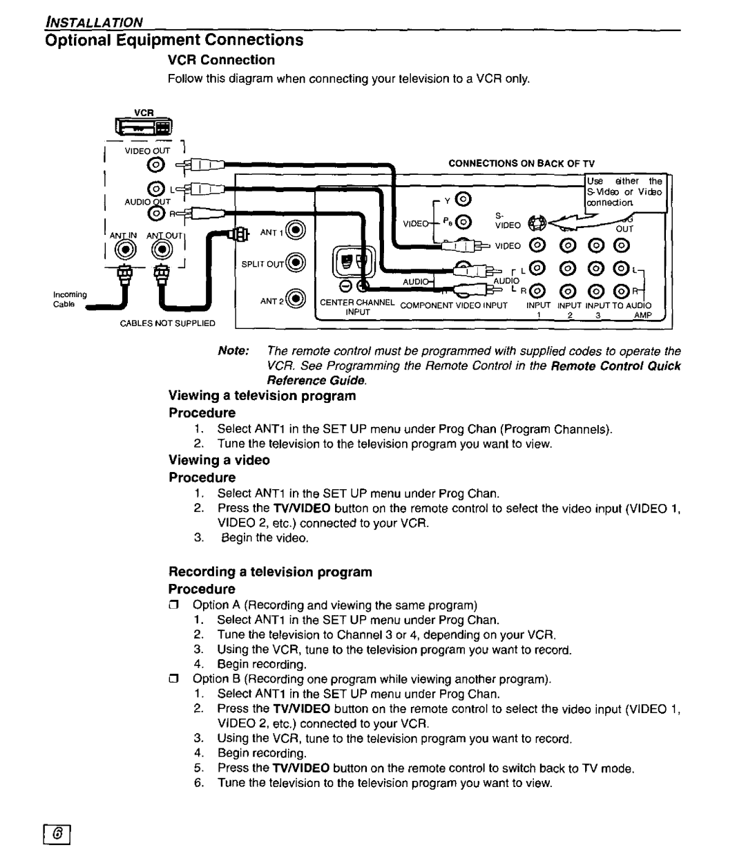 Panasonic CT-32SX30 manual 