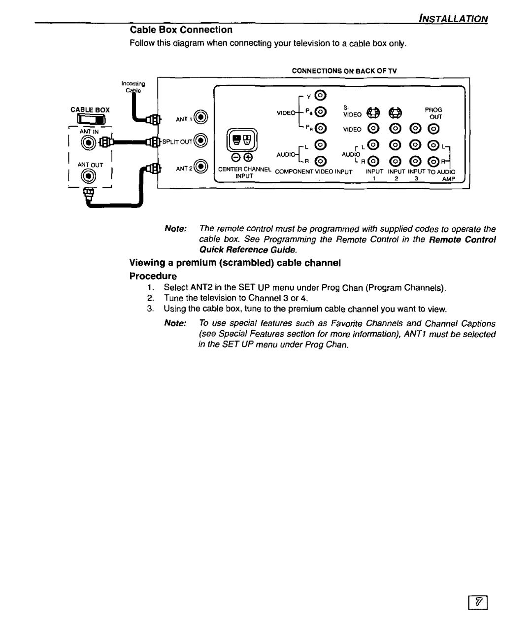 Panasonic CT-32SX30 manual 