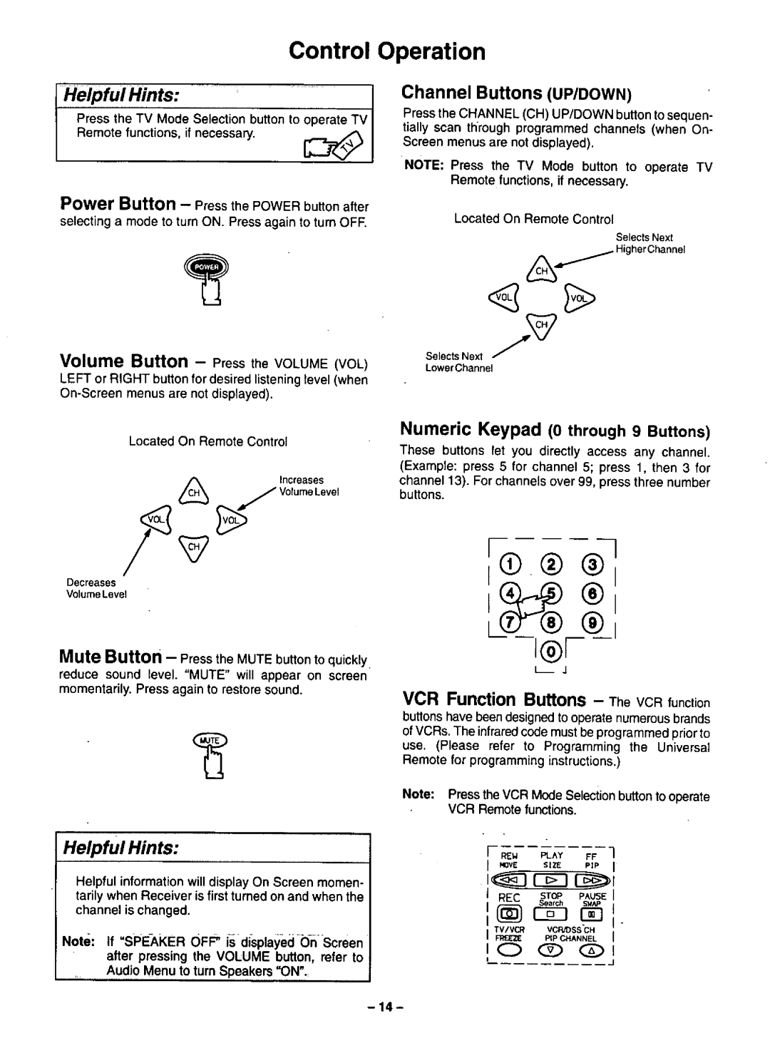 Panasonic CT-35G31 manual 