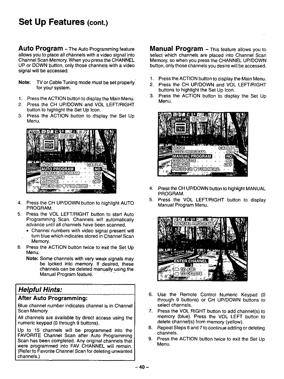 Panasonic CT-35XF53 manual 