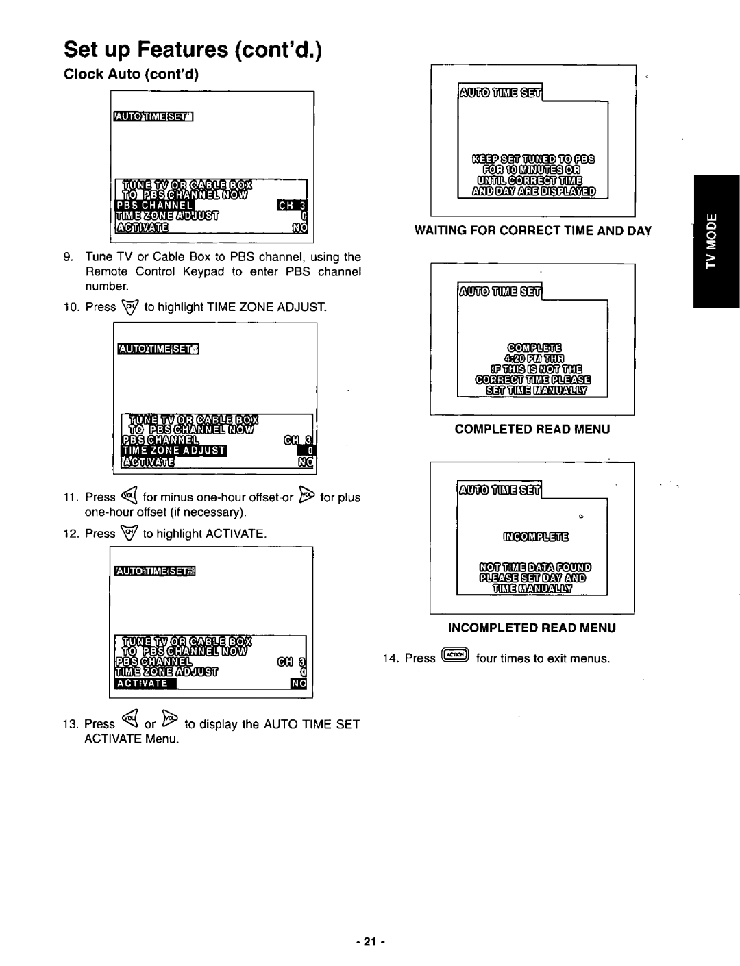 Panasonic CT-3696VY-1 manual 