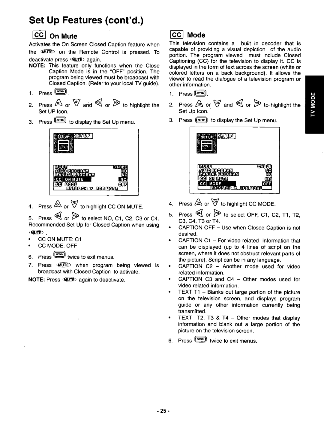 Panasonic CT-3696VY-1 manual 