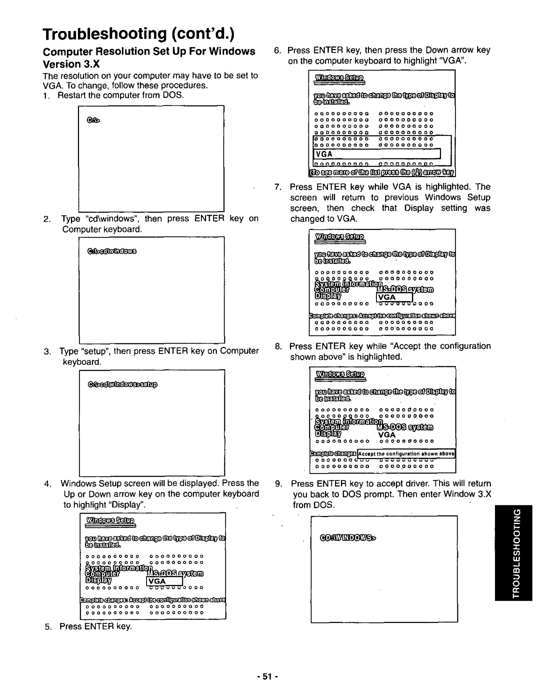 Panasonic CT-3696VY-1 manual 