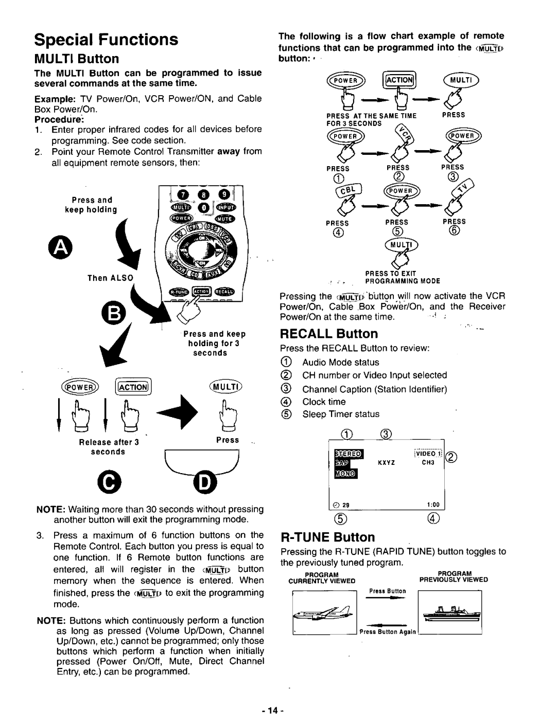 Panasonic CT-36DV60 manual 