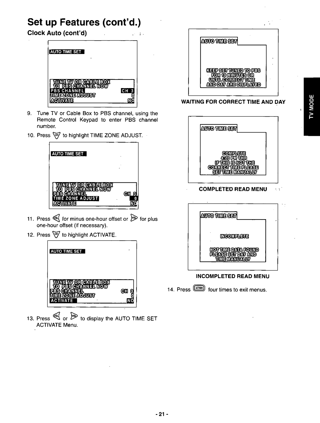 Panasonic CT-36DV60 manual 