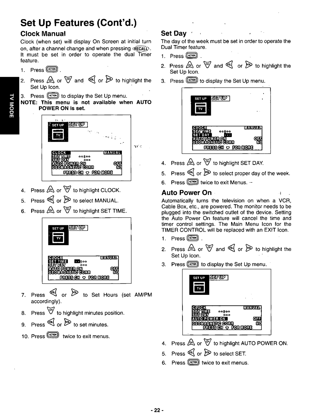 Panasonic CT-36DV60 manual 