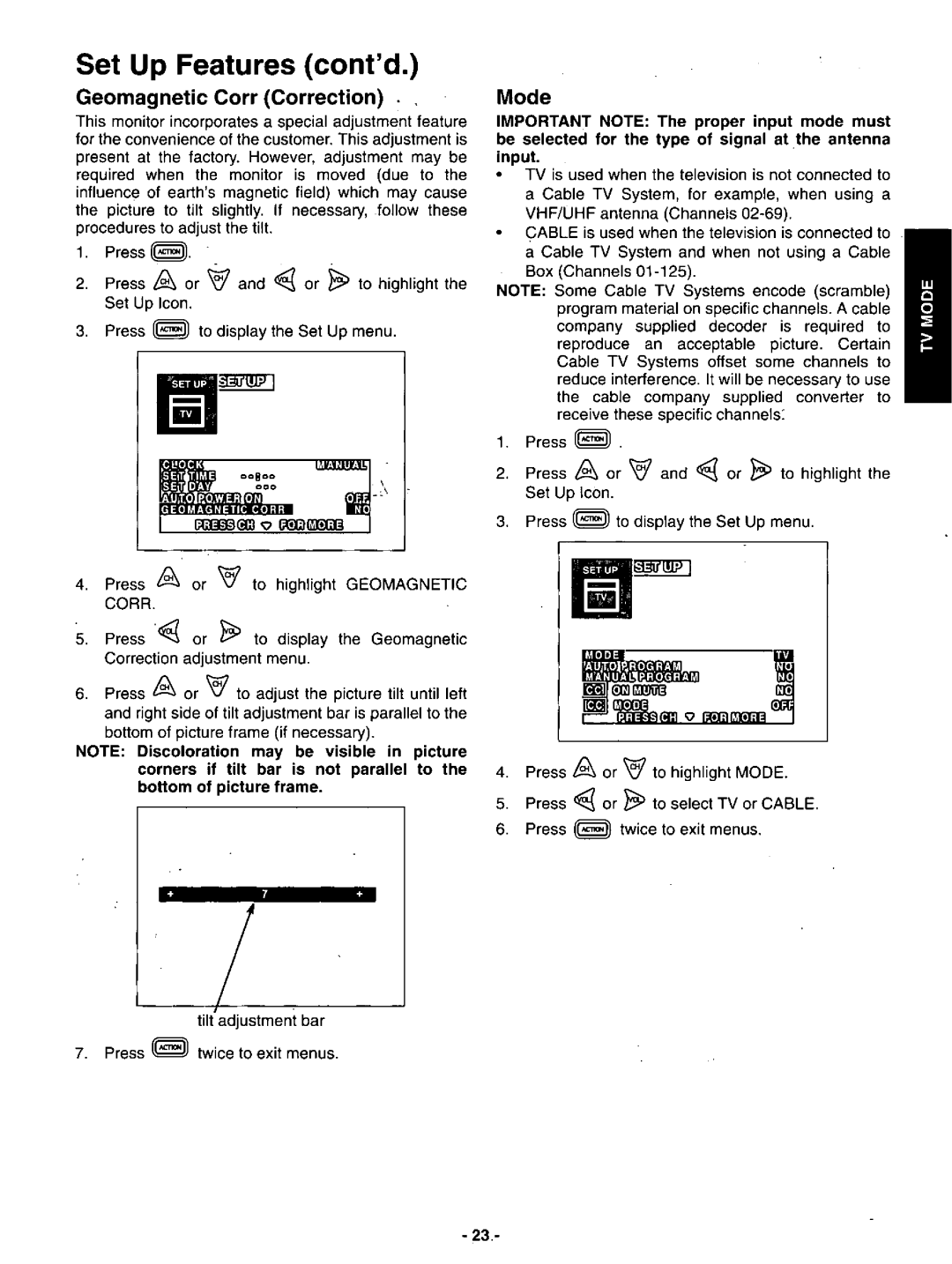 Panasonic CT-36DV60 manual 