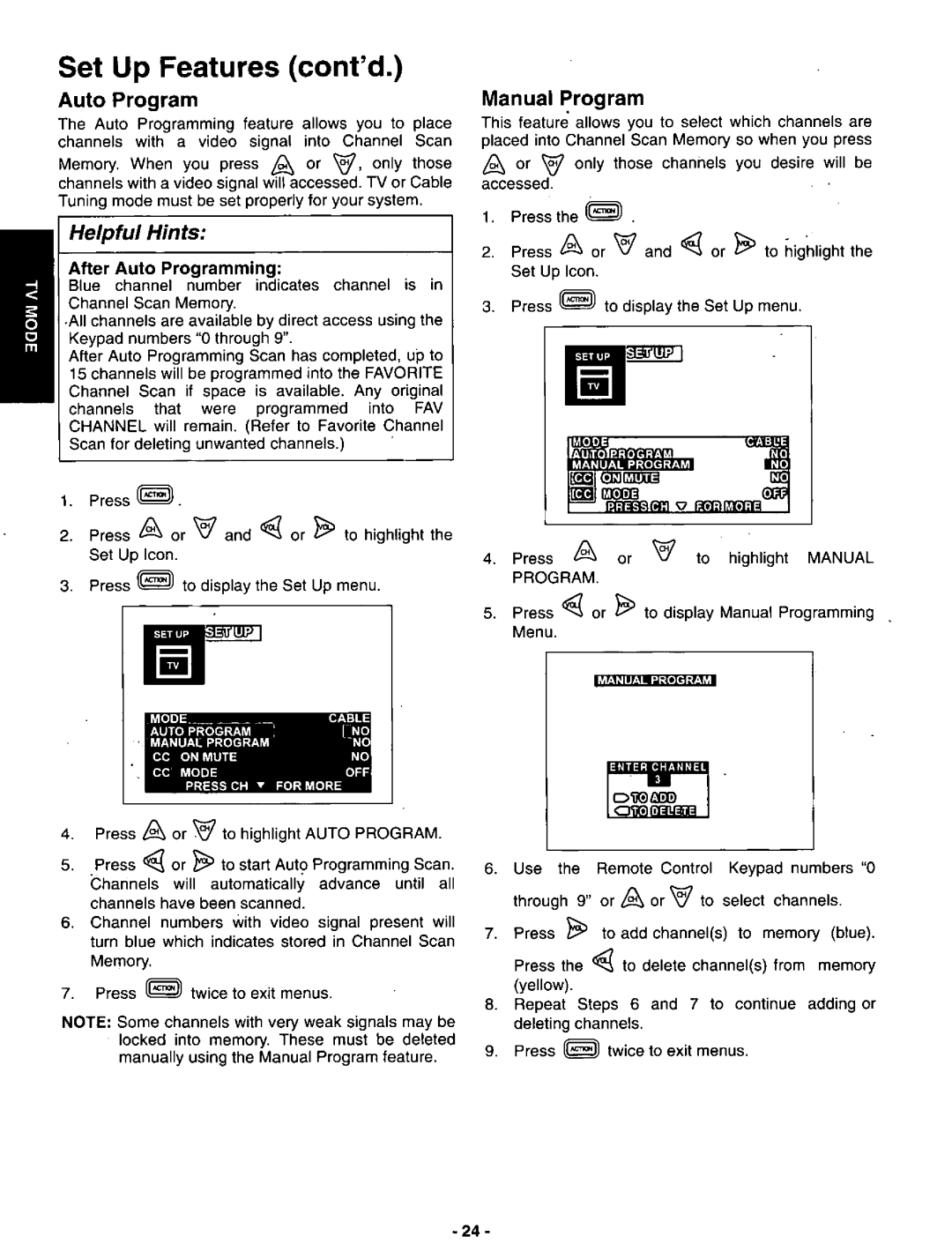 Panasonic CT-36DV60 manual 