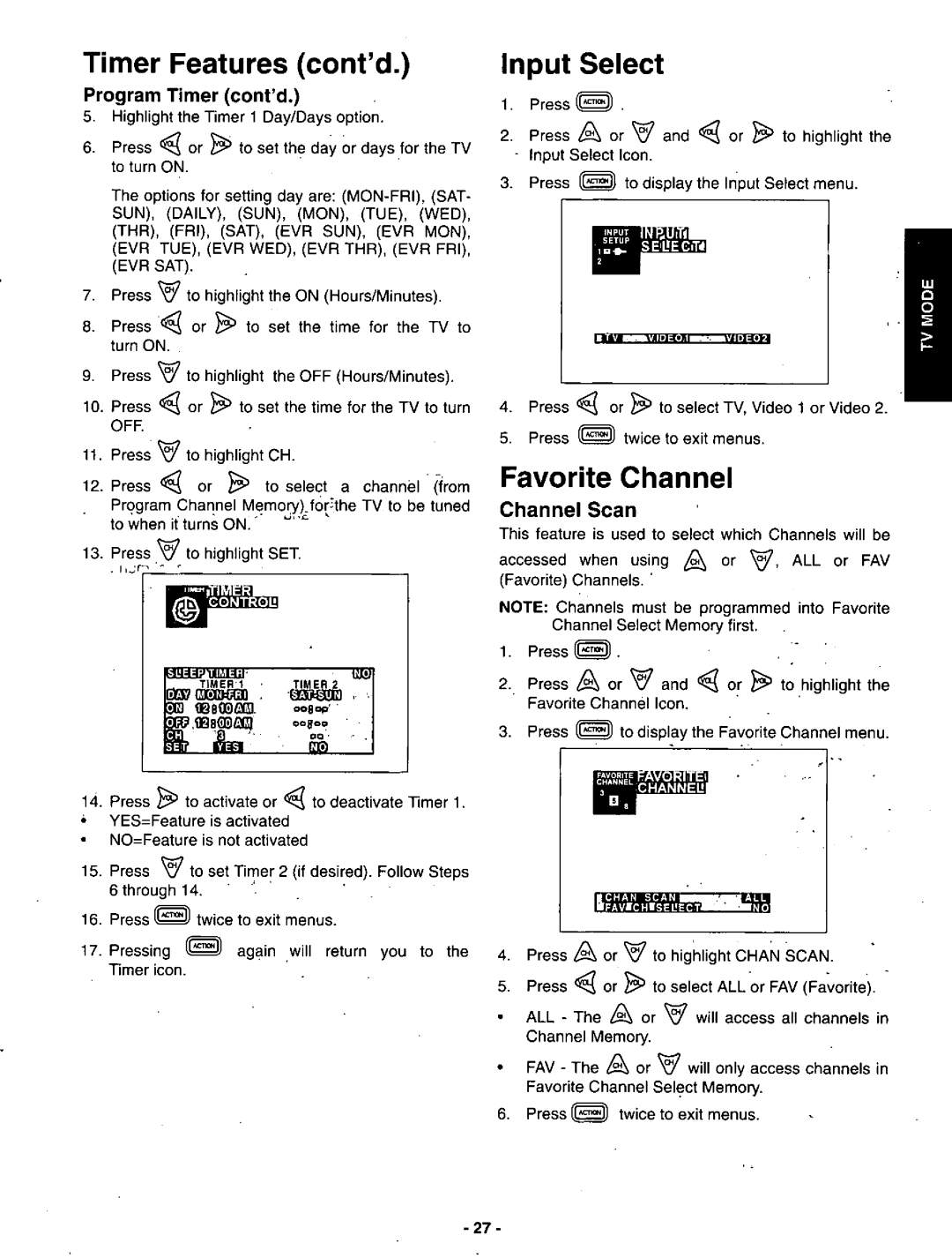 Panasonic CT-36DV60 manual 