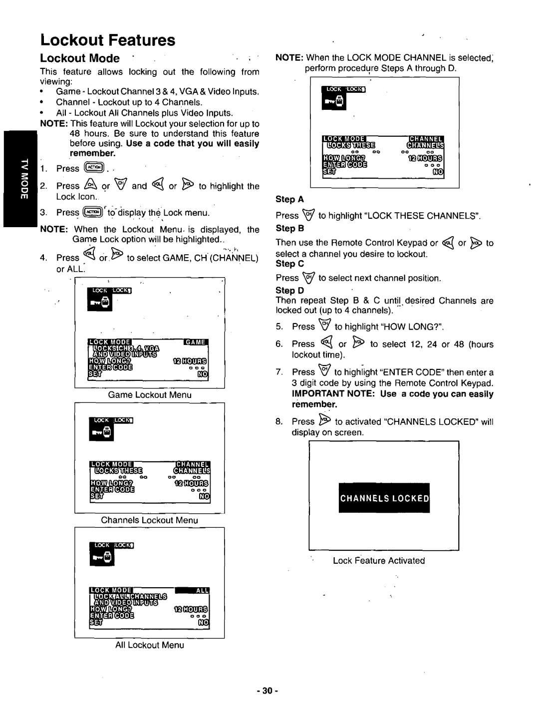 Panasonic CT-36DV60 manual 