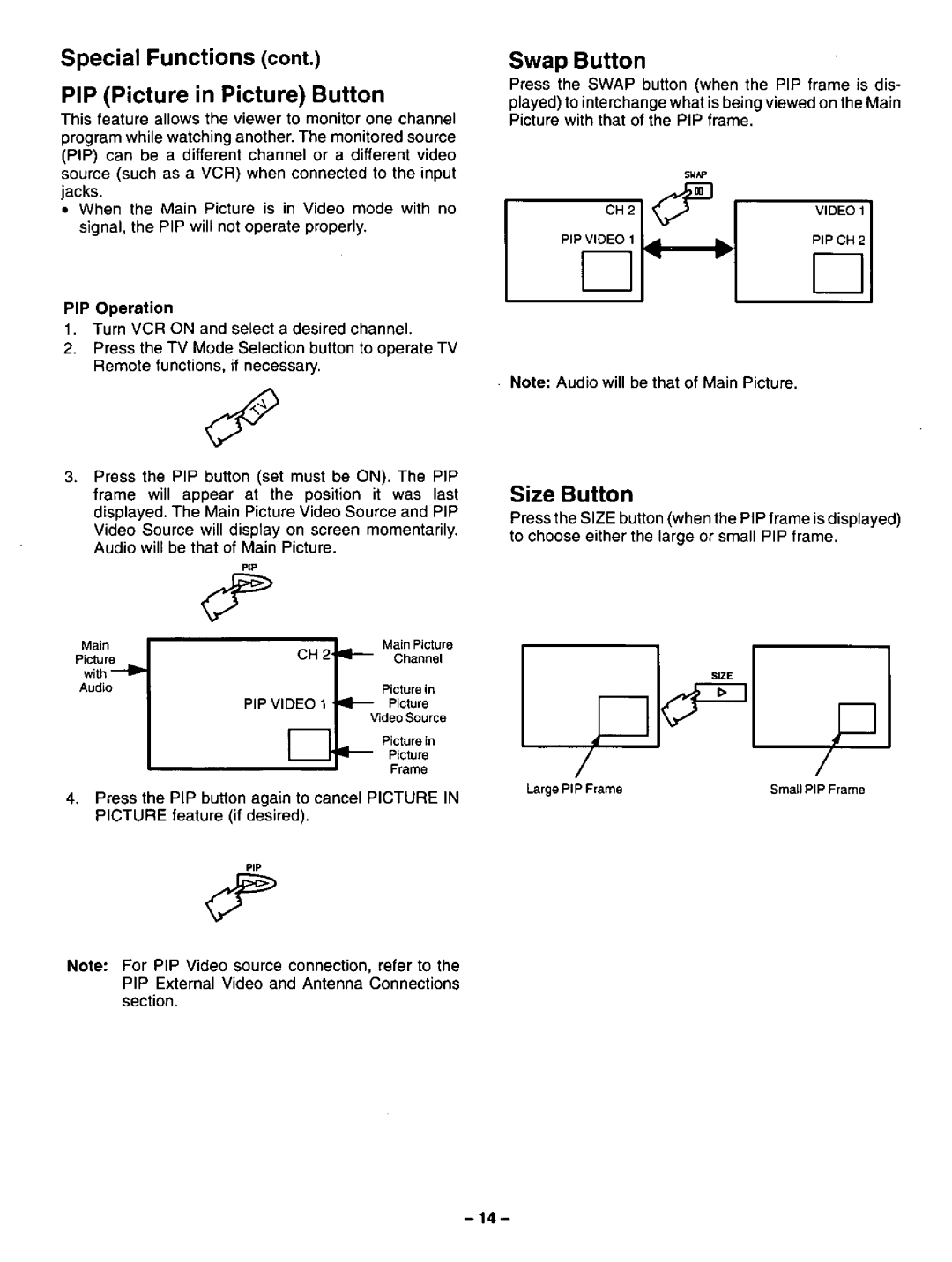 Panasonic CT-36G32U, CT-32G32U, CT-27G32U manual 