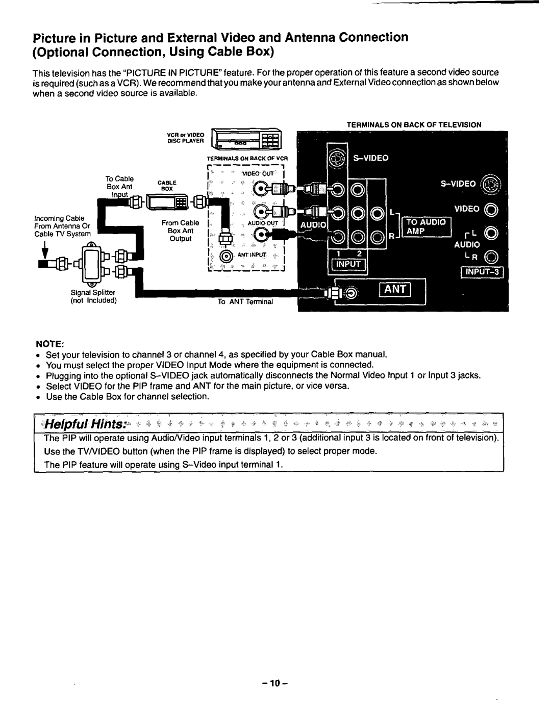 Panasonic CT-36SF24 manual 