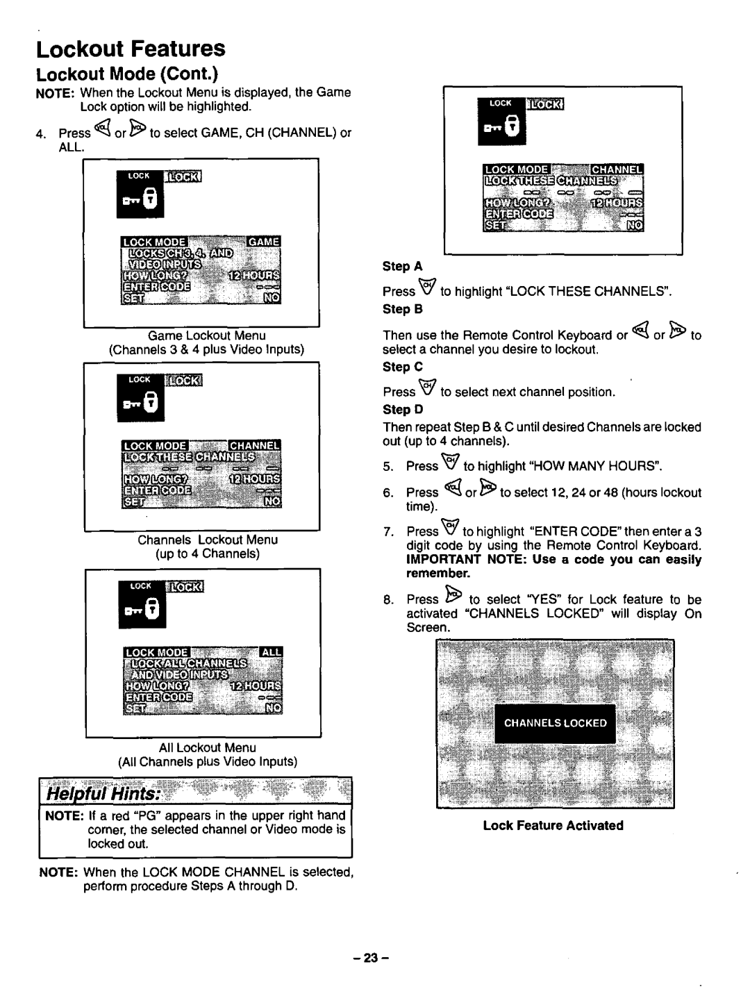 Panasonic CT-36SF24 manual 