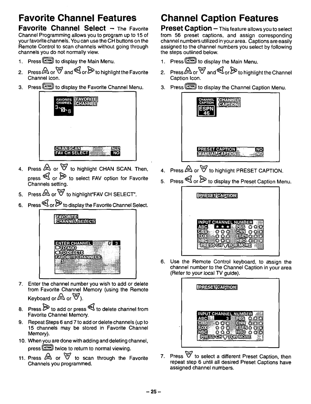 Panasonic CT-36SF24 manual 