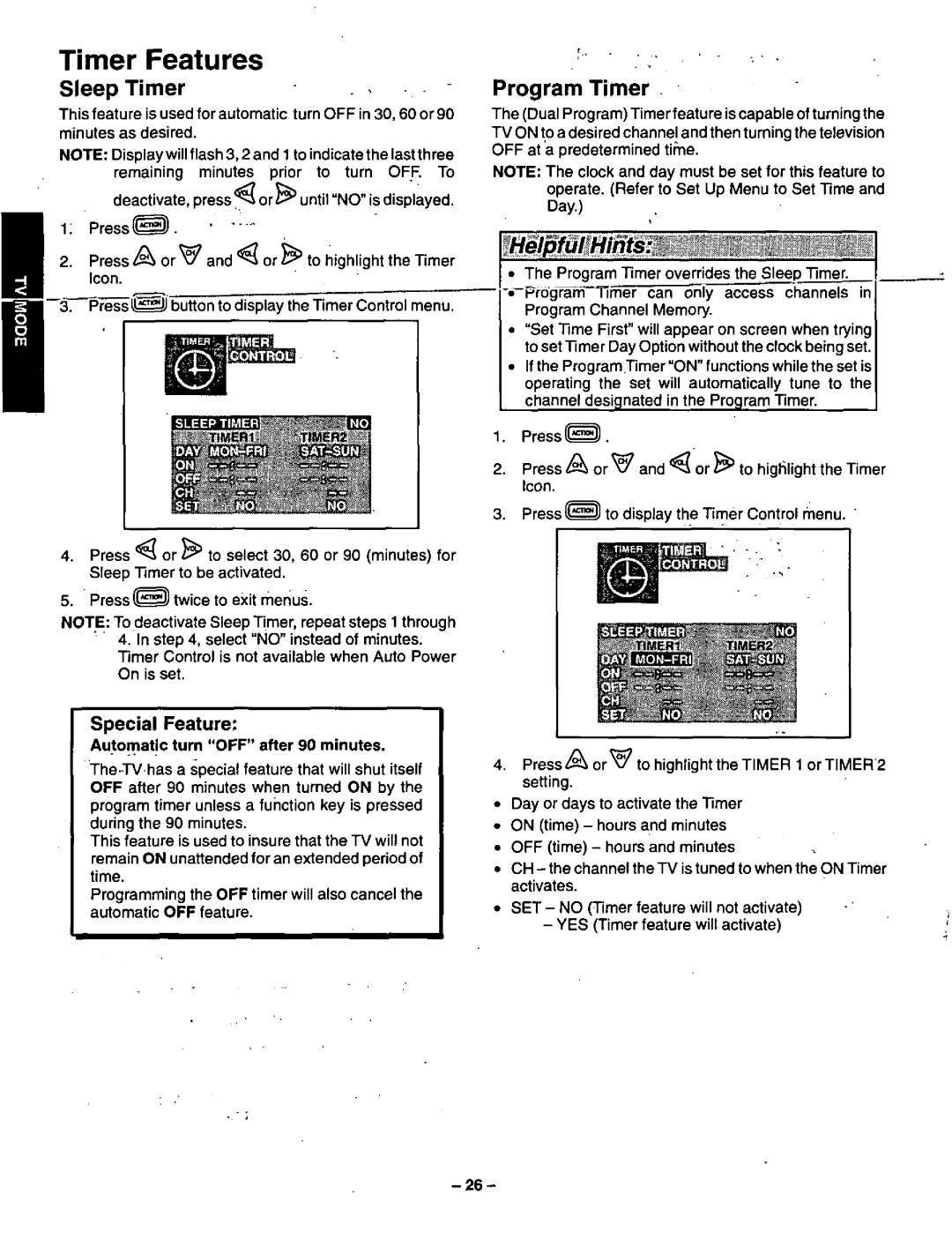 Panasonic CT-36VG50 manual 