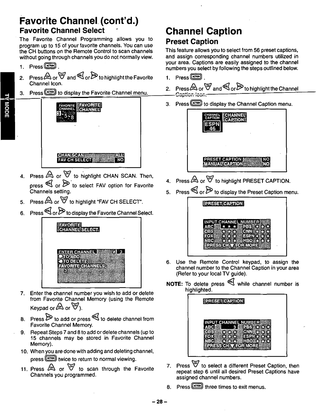 Panasonic CT-36VG50 manual 