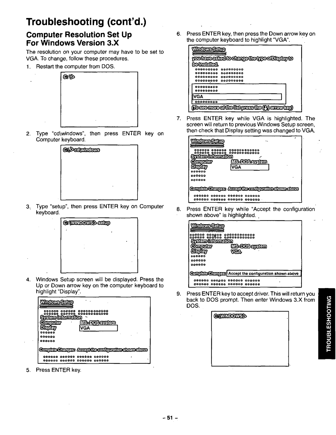 Panasonic CT-36VG50 manual 