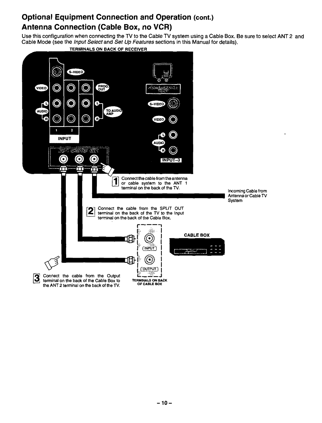 Panasonic CT-36XF54, CT-31XF44 manual 