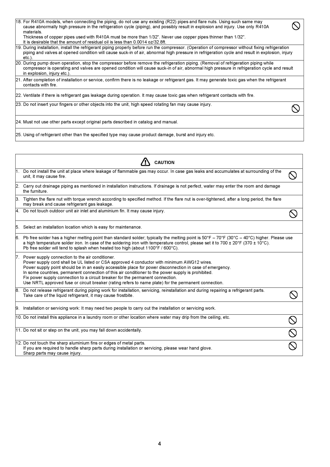 Panasonic CU-2E18NBU service manual 