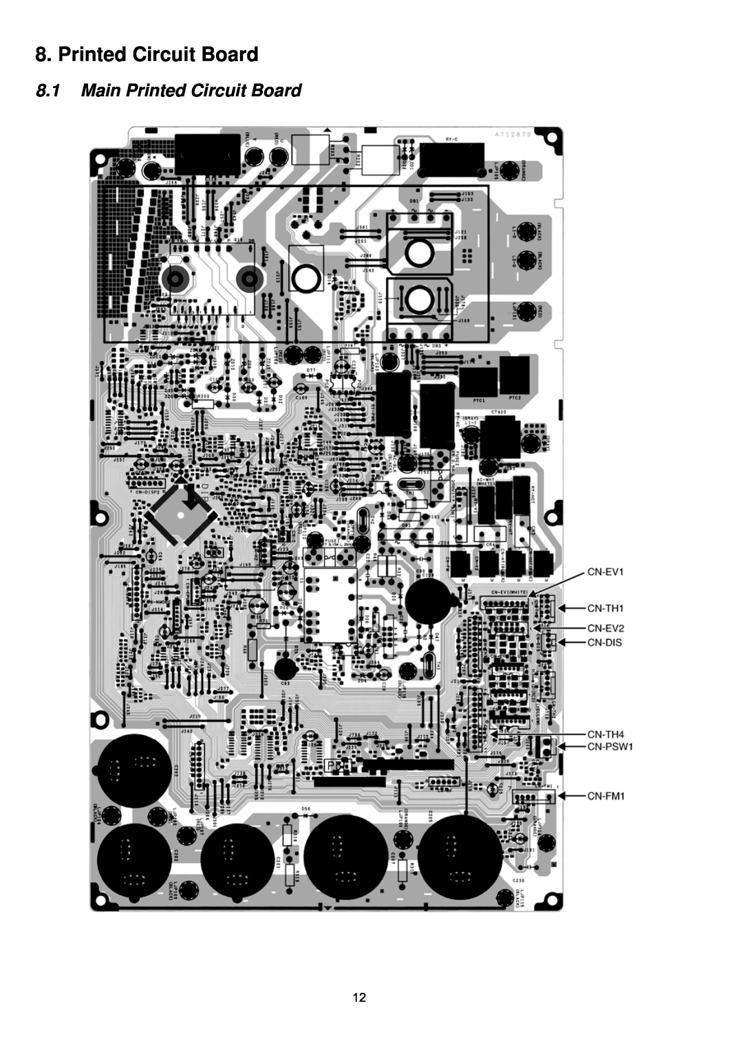 Panasonic CU-2S18NBU-1 service manual 8.1Main Printed Circuit Board 