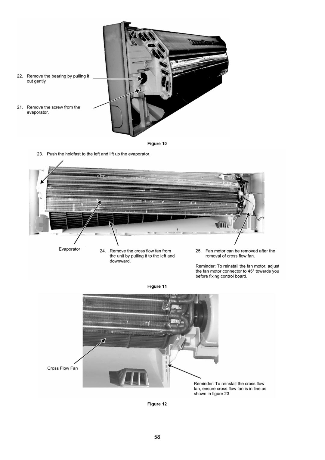 Panasonic CS-C18KKS, CU-C18KKS, CU-C24KKS, CS-C24KKS dimensions 