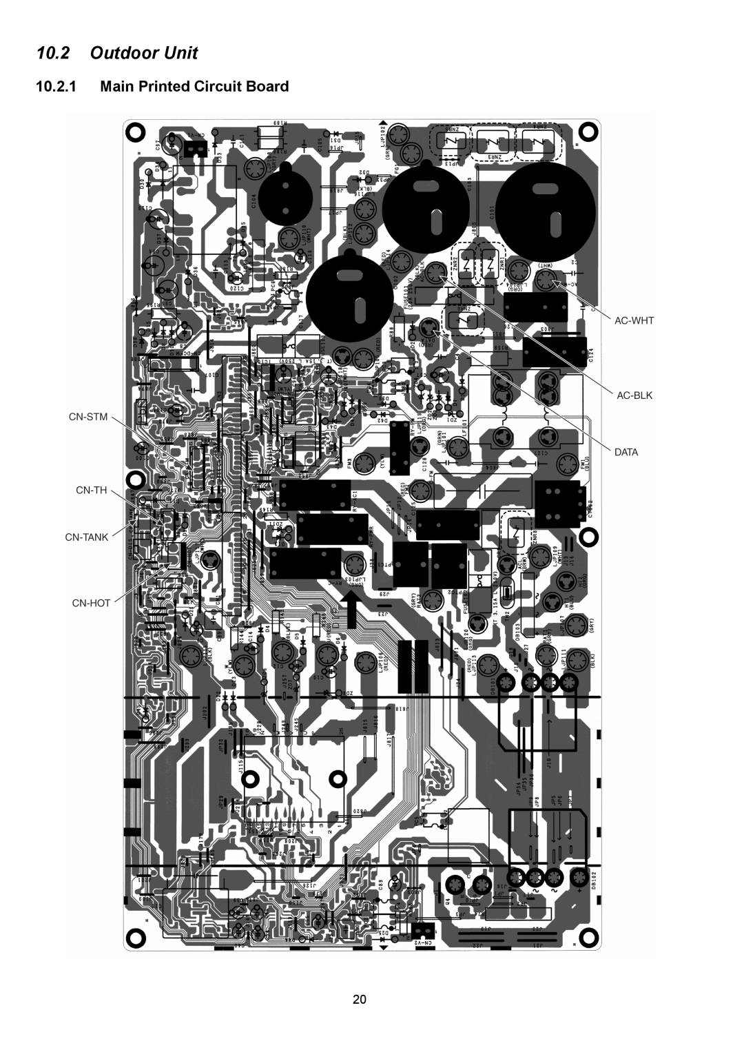 Panasonic CU-E12NKUA, CU-E9NKUA, CS-E9NKUAW, CS-E12NKUAW service manual Outdoor Unit 