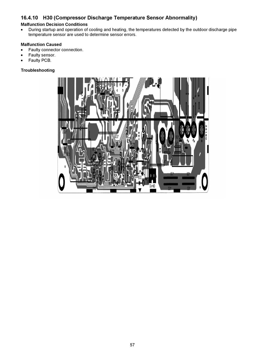 Panasonic CU-E9NKUA, CU-E12NKUA, CS-E9NKUAW, CS-E12NKUAW service manual Malfunction Decision Conditions 