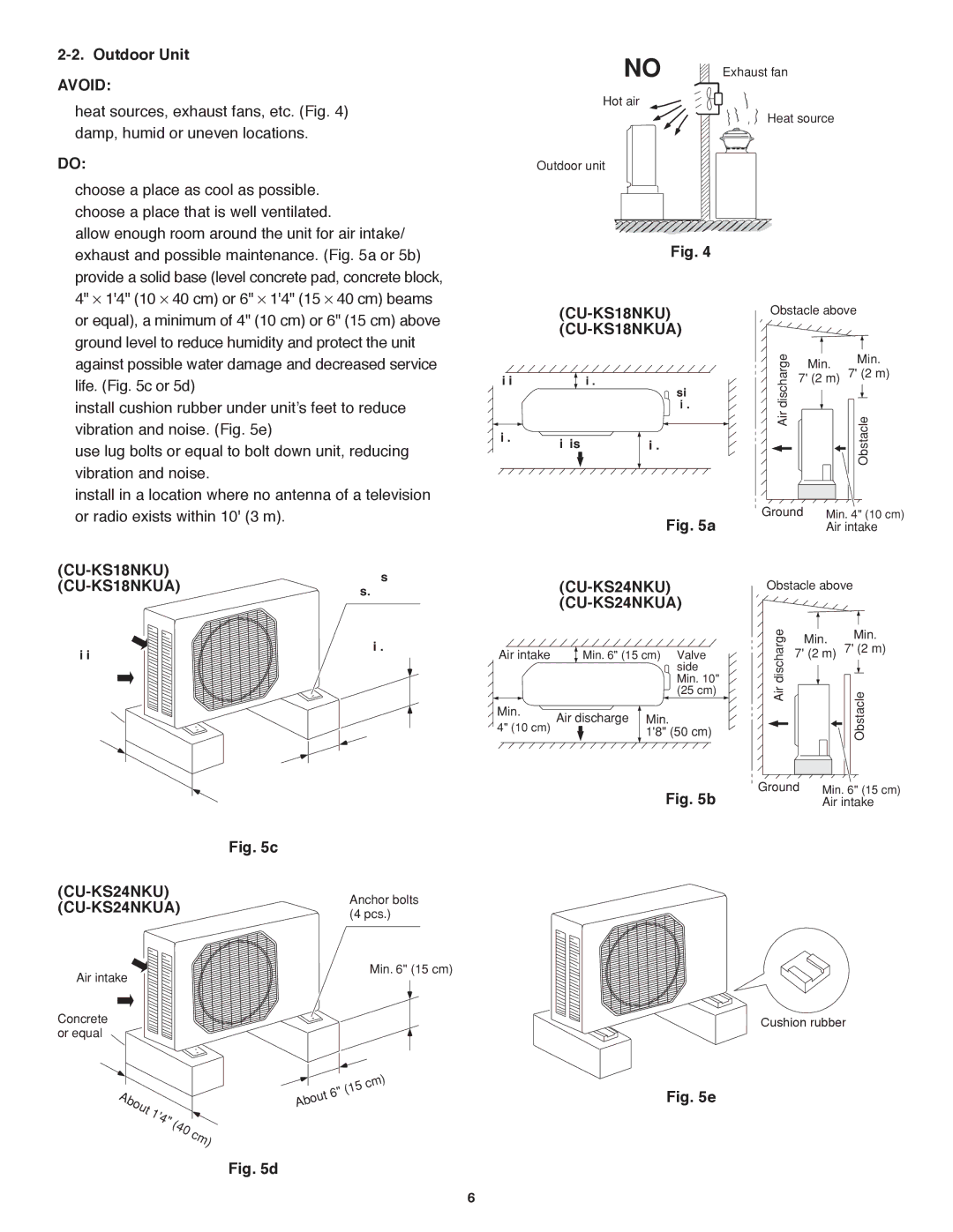 Panasonic CU-KS18NKU, CS-KS18NKU service manual About 