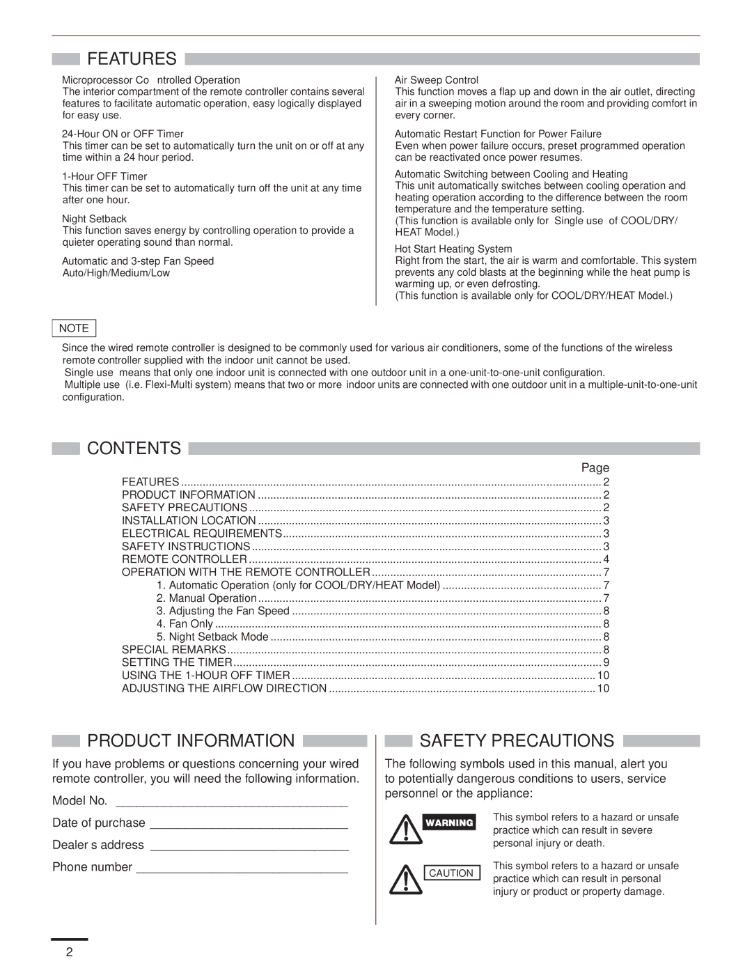 Panasonic CU-KS18NKUA, CU-KS12NK1A service manual Automatic Switching between Cooling and Heating, Hot Start Heating System 