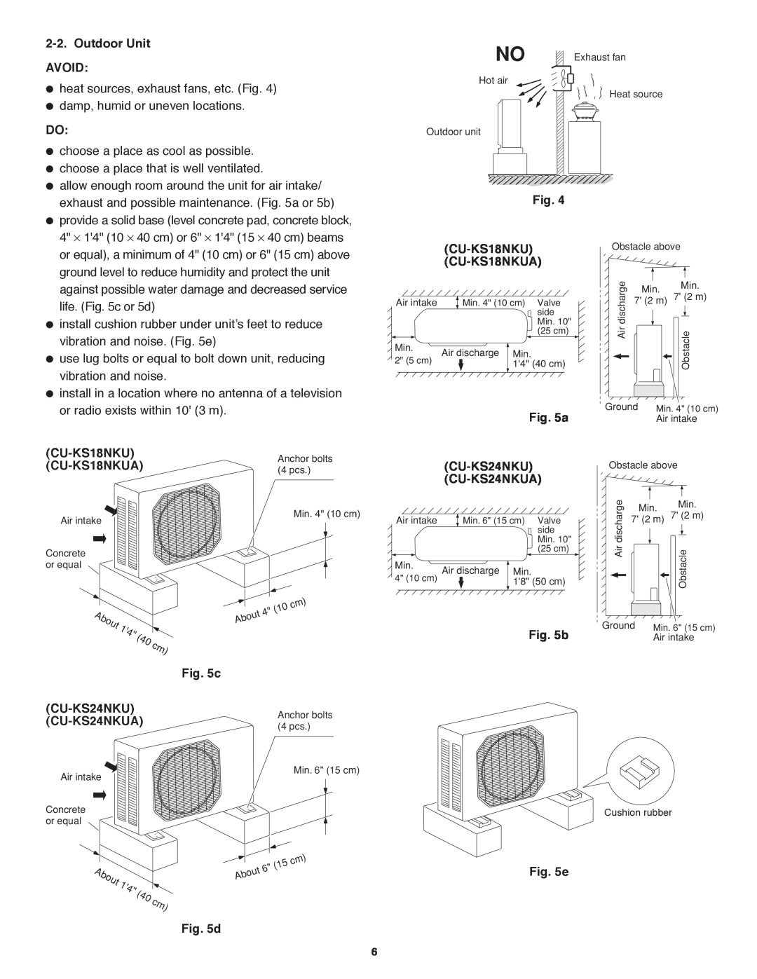 Panasonic CU-KS24NKUA, CS-KS24NKU service manual About 