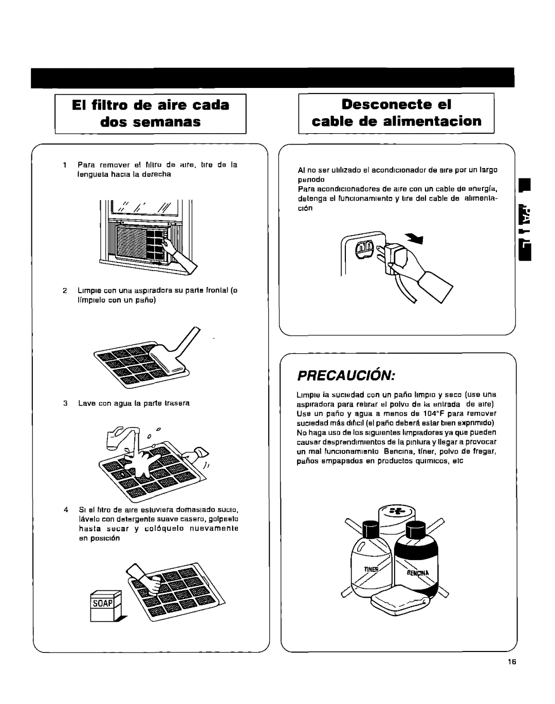 Panasonic CW-1406BU manual 