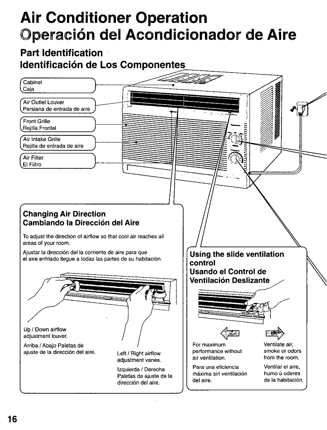 Panasonic CW-C101MU, CW0-C121MU manual 