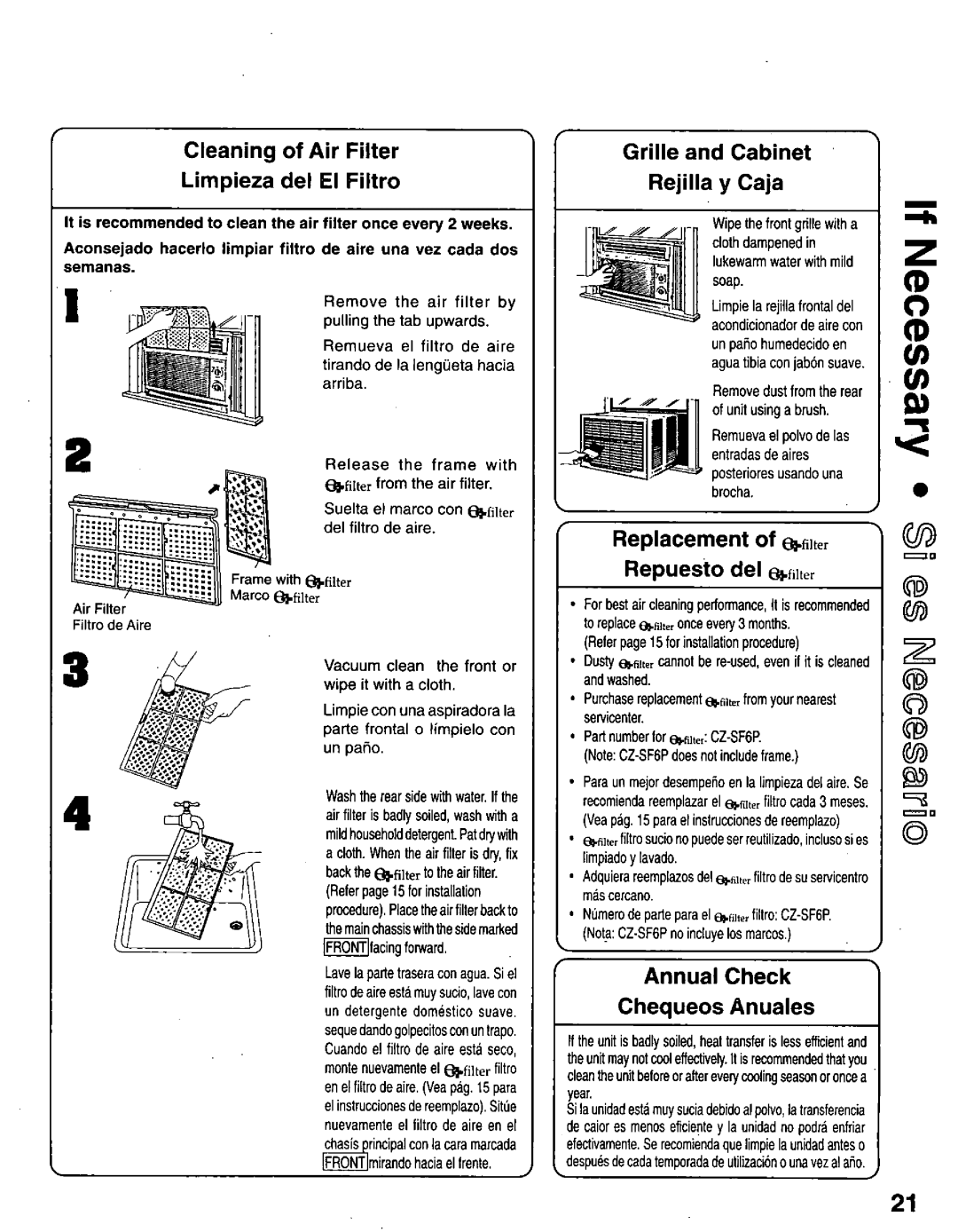 Panasonic CW0-C121MU, CW-C101MU manual 