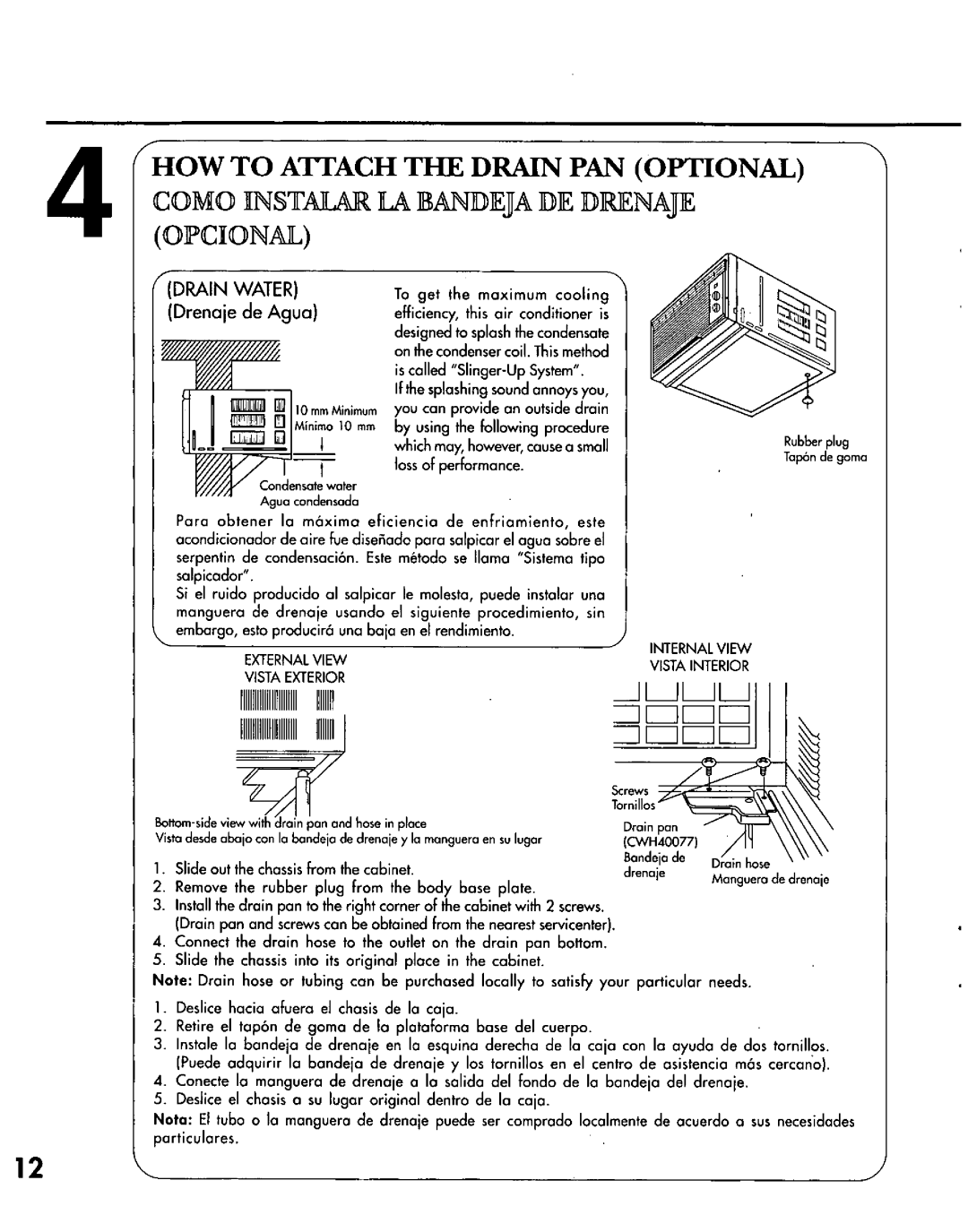 Panasonic CW-C200NU manual 