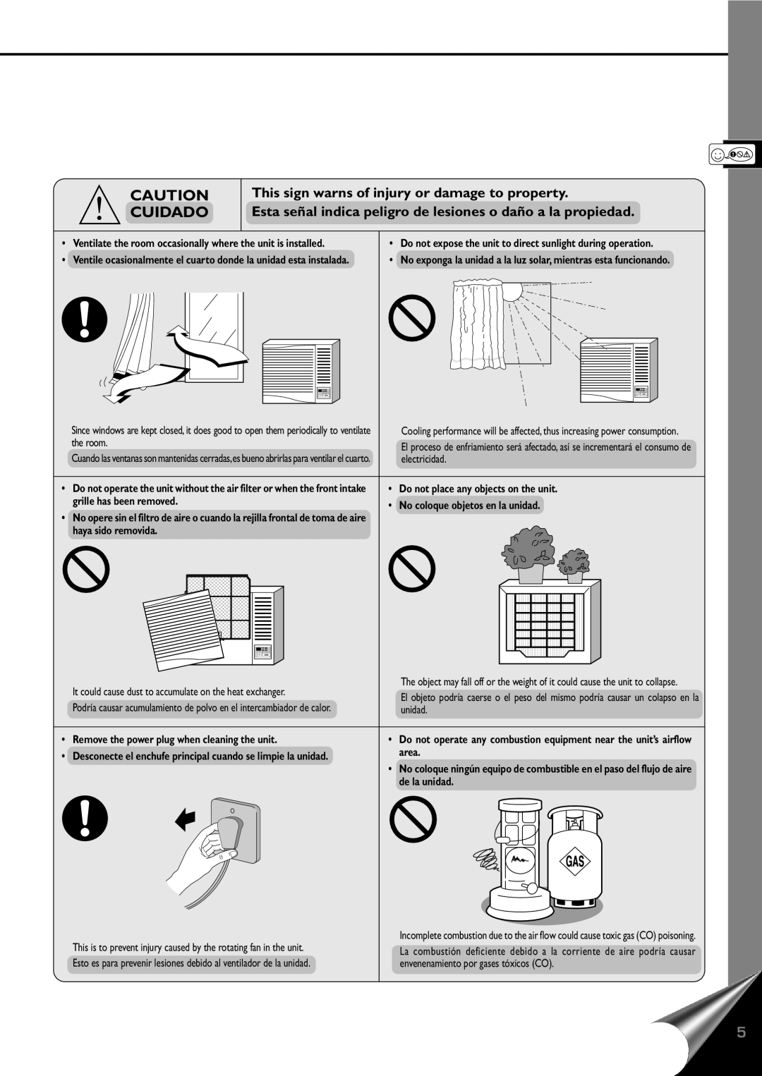 Panasonic CW-XC100AU, CW-XC120AU manual Cuidado, Room 